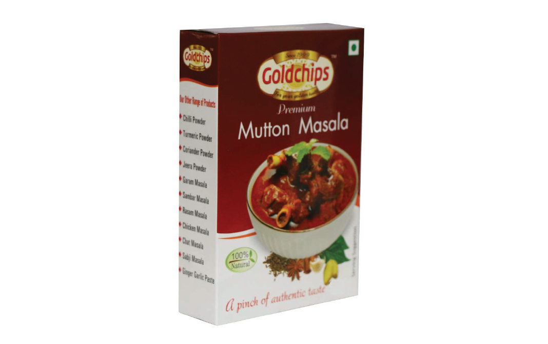 Goldchips Mutton Masala    Pack  50 grams